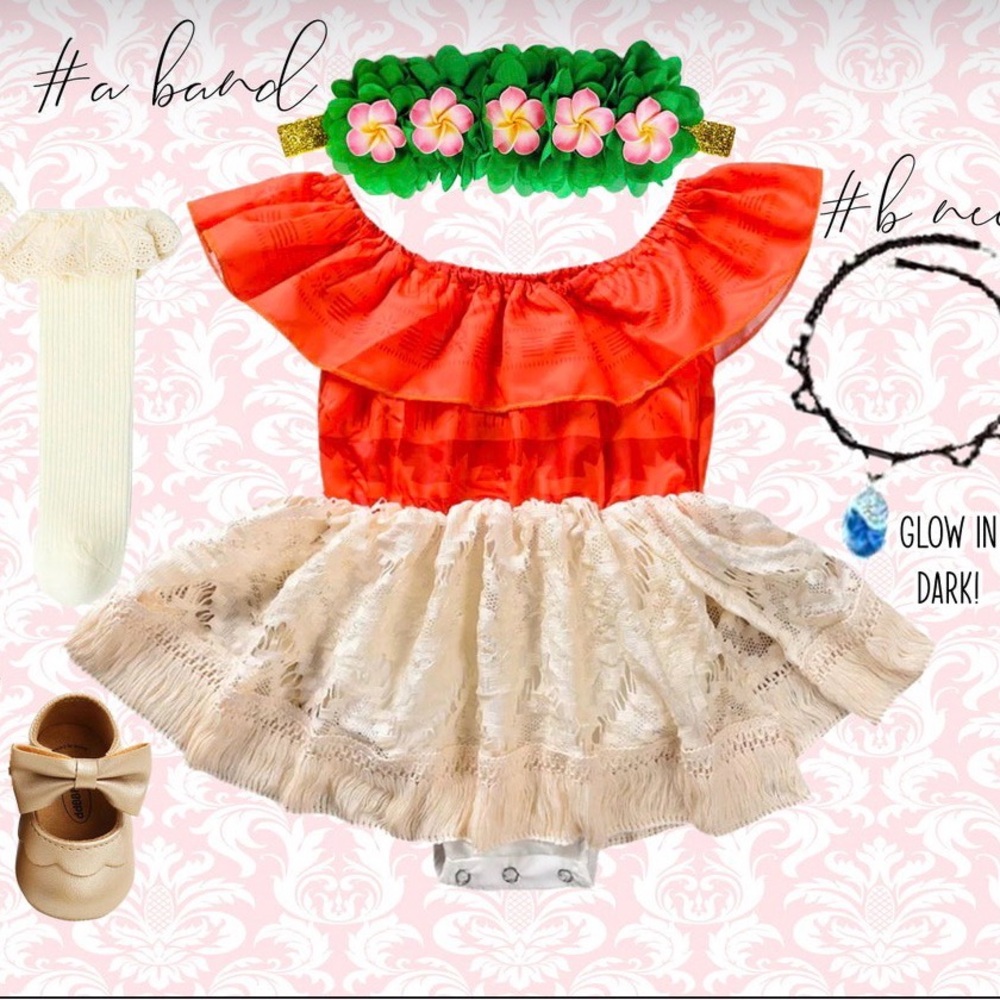 Toddler Moana Coatume - Picture 9 of 9